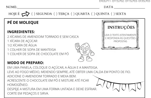 Festa Junina – Gênero Textual: Receita + Jogo Pescaria das Sílabas –  Professora Luana!