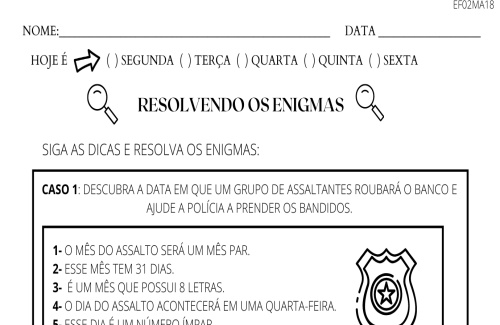 enigma 2º ano