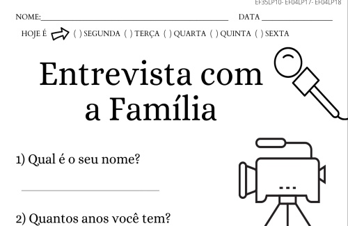 Entrevista da família