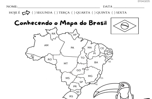 atividade mapa do brasil